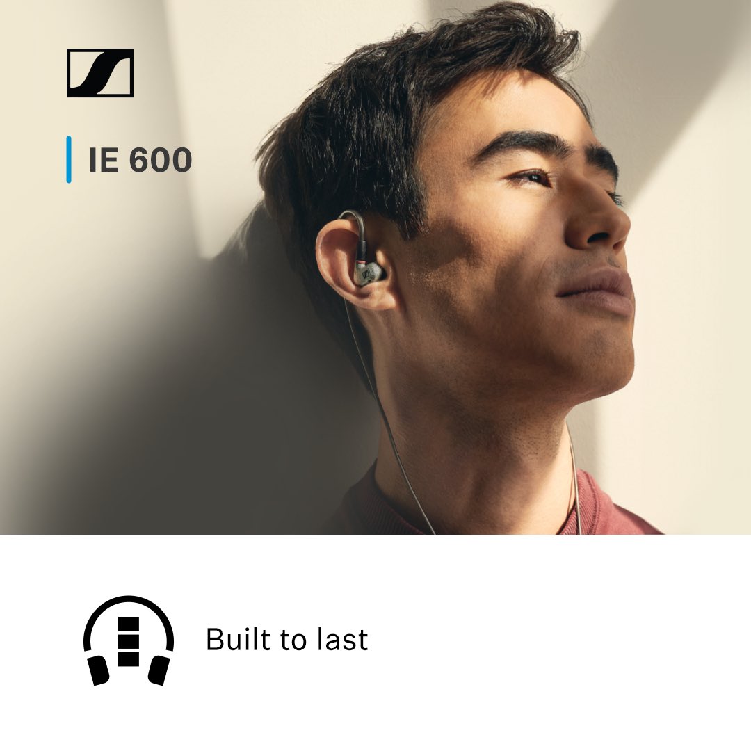 SennheiserIndia's tweet photo. Why #IE600, you ask? Buds SO refined, they redefine your audio experience. 🎶​

Step up your sound quality with precision and style, where every note speaks volumes. 🎧✨​

Get yours: https://t.co/Ya4VjKUwyf ​

#SennheiserIndia #Sennheiser #AudioVerse #IE600 https://t.co/Qqi1kxCmwJ