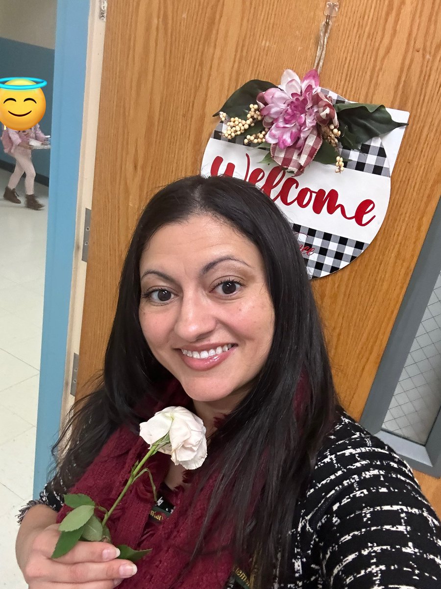 Rose from a sweet 5th grader this morning 🥰 #StudentsFirst #MaslowbeforeBloom