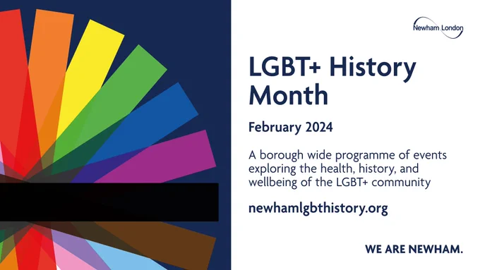 LGBT+ History Month February 2024. More info at the link provided.