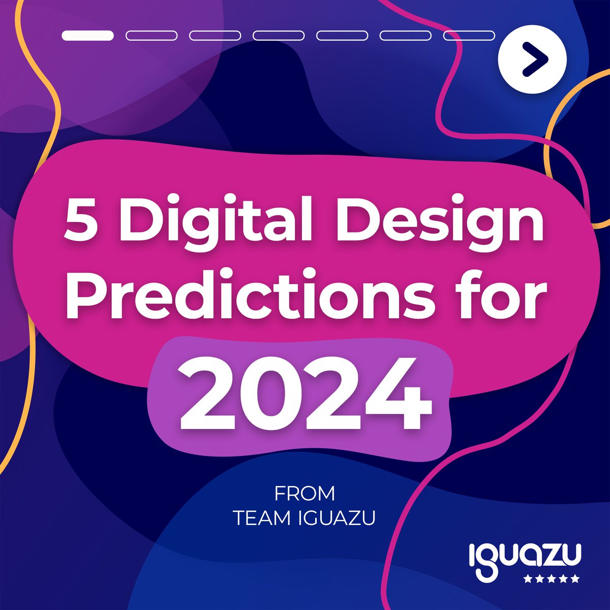 IguazuAgency's tweet image. In the dynamic realm of digital design, the experts at Iguazu share their 2024 predictions, offering a glimpse into the future of this rapidly evolving landscape. #Iguazu #Design2024 #DigitalInnovation #GraphicDesign #FutureOfDesign #StayEngaged #DesignPredictions #TeamIguazu