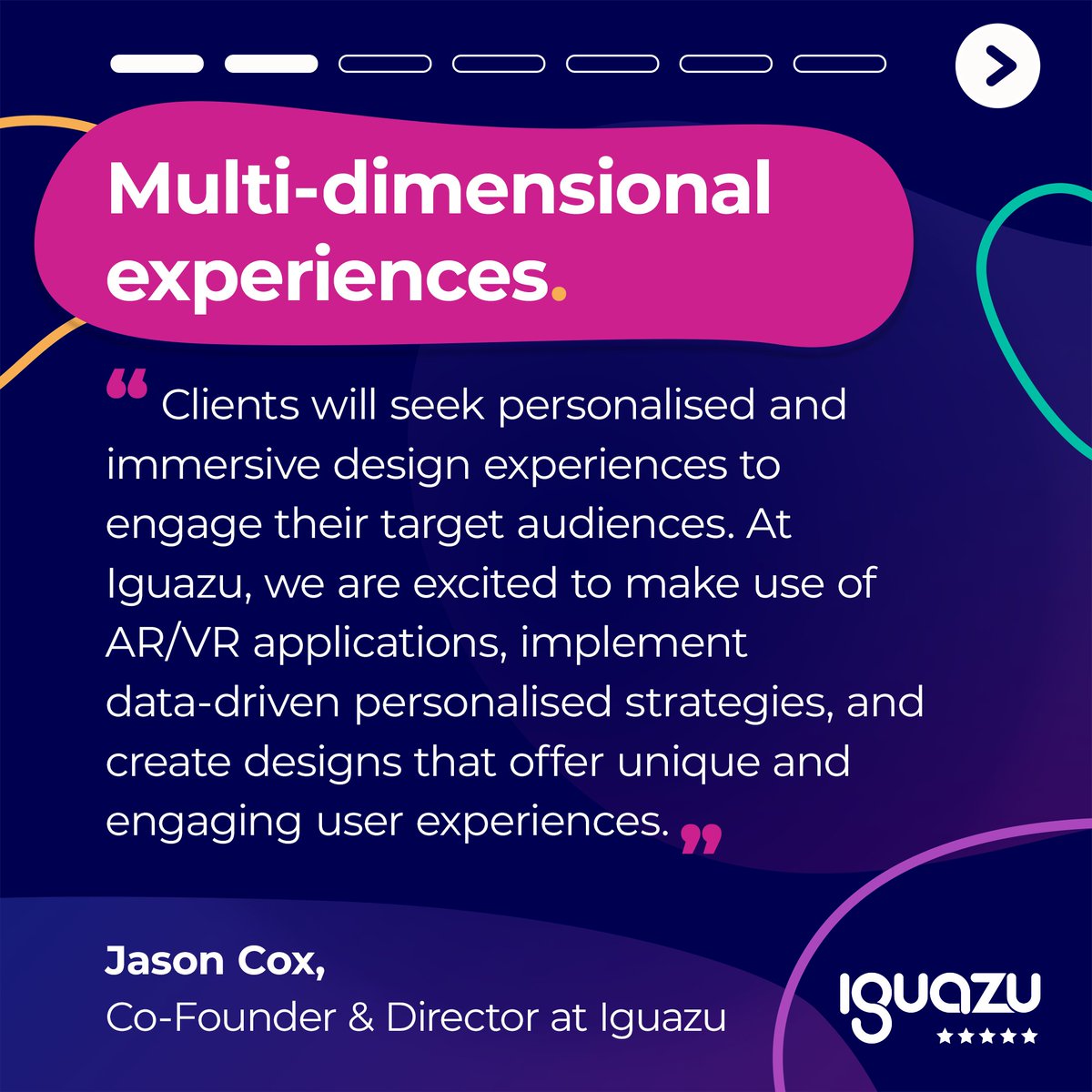 IguazuAgency's tweet image. In the dynamic realm of digital design, the experts at Iguazu share their 2024 predictions, offering a glimpse into the future of this rapidly evolving landscape. #Iguazu #Design2024 #DigitalInnovation #GraphicDesign #FutureOfDesign #StayEngaged #DesignPredictions #TeamIguazu