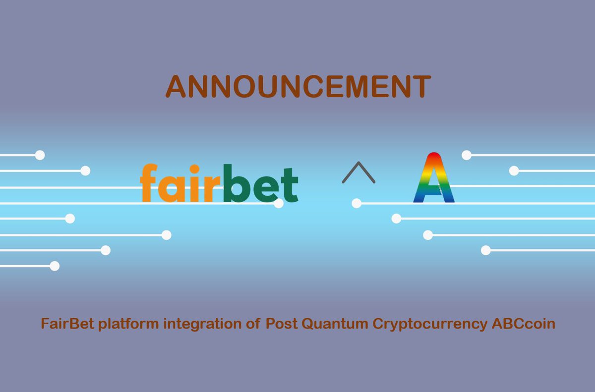 Cooperation Announcement: We are pleased to announce that FairBet has integrated Post Quantum Cryptocurrency ABCcoin. Users of ABC token can issue or participate in guessing games using ABC as a tool on FairBet platform. <a href="/ABCmintXYZ/">ABCmint.XYZ 薄荷全球</a>