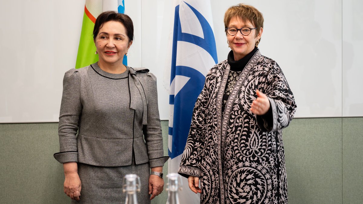 Zsuzsanna Hargitai (@hargitaz) on Twitter photo Today our <a href="/OdileRenaud/">Odile Renaud-Basso</a> and the Chairperson of the Senate of Oliy Majlis of #Uzbekistan Tanzilya Narbaeva signed MoU which will help Central Asia’s most populous state develop the Women Entrepreneurs Finance Code (WE Finance Code). <a href="/EBRDgender/">EBRD Gender</a> Today our <a href="/OdileRenaud/">Odile Renaud-Basso</a> and the Chairperson of the Senate of Oliy Majlis of #Uzbekistan Tanzilya Narbaeva signed MoU which will help Central Asia’s most populous state develop the Women Entrepreneurs Finance Code (WE Finance Code). <a href="/EBRDgender/">EBRD Gender</a>