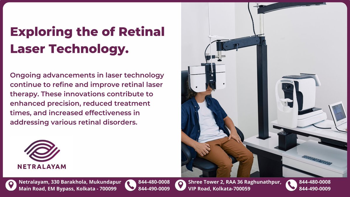 Laser Precision for Brighter Vision: Continuous advancements in retinal laser therapy promise increased effectiveness.
.
.
#VisionHealth #MedicalAdvancements #InnovationInHealth #EyeTech #LaserInnovations #RetinalHealth