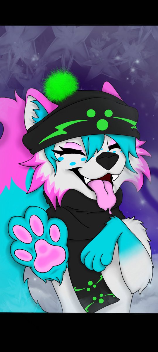 FiskFox's tweet image. Winter connecting phone backgrounds I made for my husband and myself 
#background #couple #winter