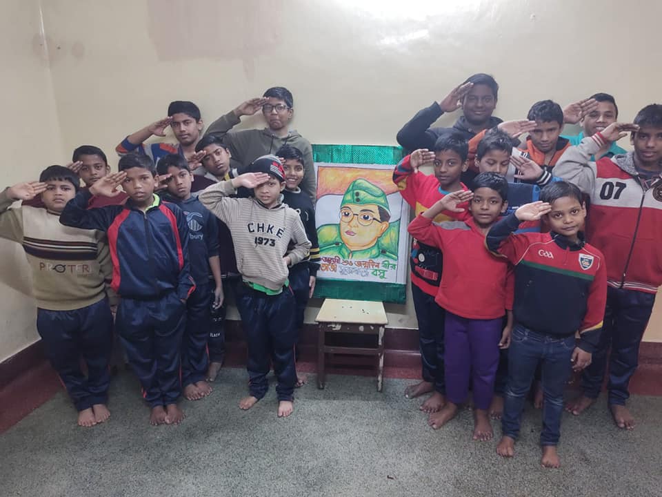 On the birth anniversary of Netaji Subhash Chandra Bose, the children from the residential child care centres paid tribute to the leader - who was a key figure in the Indian independence movement - through patriotic song and dance performances.
