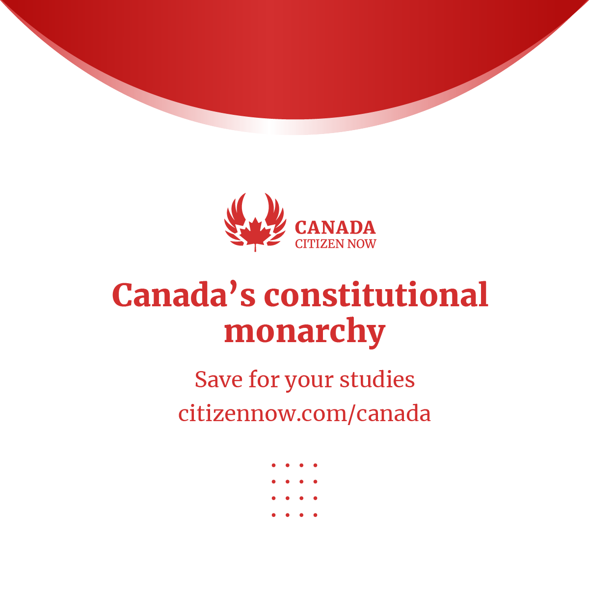 CitizenNowApp's tweet photo. #canadiancitizenship | Knowing this is vital for the Canadian Citizenship test 🇨🇦: Discover Canada's Constitutional Monarchy!

Learn more for the test with Canada Citizen Now 👉 https://t.co/nyTSPFYqrX 

 #expressentry #canadianimmigration https://t.co/obBkV9TID6