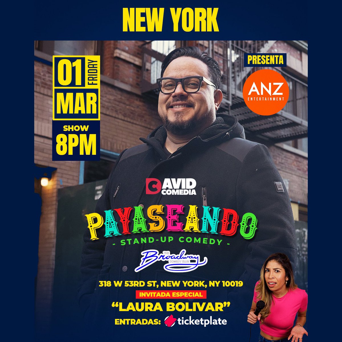 Broadway Comedy Club tweet media