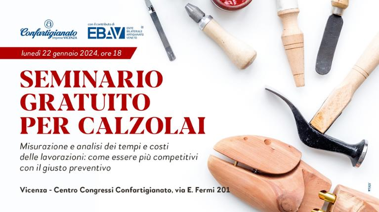 ConfartVeneto's tweet photo. #Calzolai: un futuro pieno di sfide e di opportunità.

👢👠🥾 👟 Il Gruppo Calzolai di @AssoArtigianiVI  ha organizzato, il #22gennaio scorso, un seminario gratuito in cui sono state illustrate alcune importanti linee guida di gestione aziendale.

"Rendere appetibili le nostre botteghe verso i giovani è un percorso che passa anche attraverso la consapevolezza che il nostro mestiere non solo è creativo e interessante, ma garantisce anche tranquillità economica".
