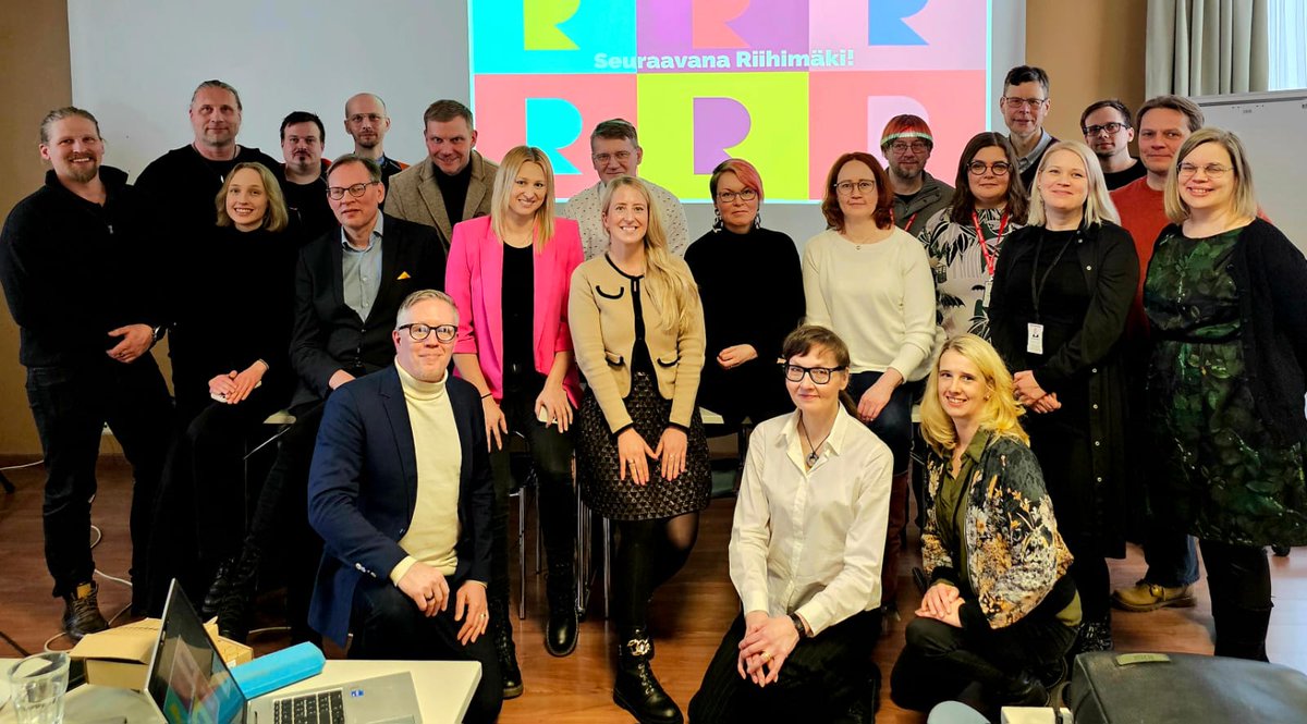 Hieno kickoff <a href="/Asuntomessut/">Asuntomessut</a> ja <a href="/RiihimakiCity/">Riihimäen kaupunki</a> organisaatioden kanssa suunniteluun liittyen. Tahtotila suunnitella ja tehdä hieno tapahtuma yhdessä!! <a href="/anna_tapio/">Anna Tapio</a>
#Riihimäki #SeuraavanaRiihimäki #RakasRiksu #RniinKuinMe