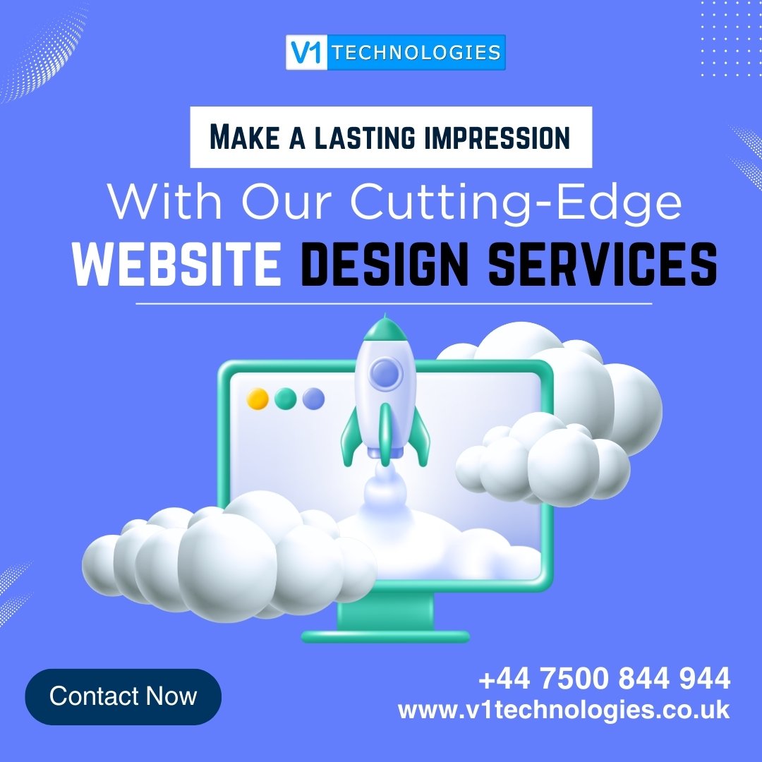 V1Technologies's tweet image. Make a lasting impression with our cutting-edge website design services. Your online presence, redefined.
Call: +44 7500 844 944
Visit: v1technologies.co.uk
#WebDesign #OnlinePresence #V1Tech 🚀