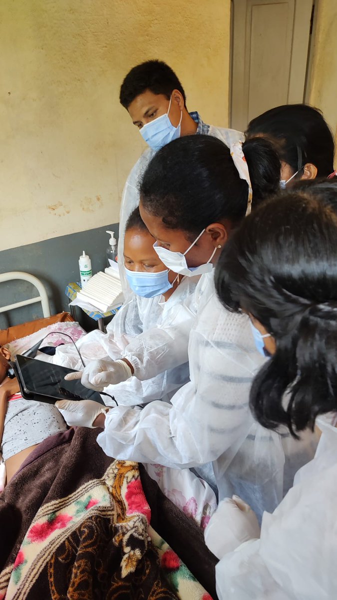 ISARIC (@isaric1) on Twitter photo Using portable ultrasound to study #plague buboes!
We're collaborating with <a href="/pasteurMG/">Institut Pasteur Madagascar🇲🇬</a> and Worldwide Radiology to initiate the first ever study to prospectively collect data about the clinical evolution of bubonic plague buboes among patients in #Madagascar:
🧵(1/3) Using portable ultrasound to study #plague buboes!
We're collaborating with <a href="/pasteurMG/">Institut Pasteur Madagascar🇲🇬</a> and Worldwide Radiology to initiate the first ever study to prospectively collect data about the clinical evolution of bubonic plague buboes among patients in #Madagascar:
🧵(1/3)