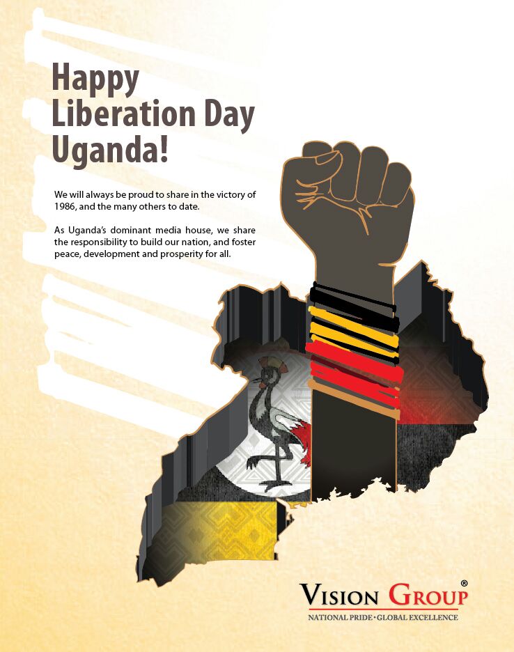 Days are over Tomorrow is the National Liberation day celebrating Freedom at wakitaka play grounds in Jinja city. 
#NRMat38 
#LiberationDayUg