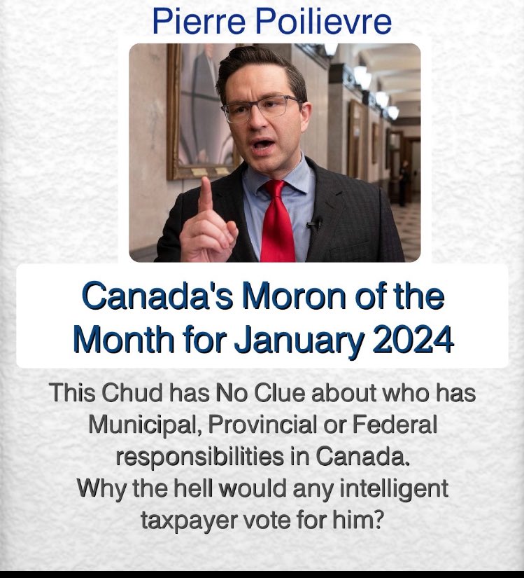 🇨🇦MONTH END SUMMARY🇨🇦
#PierrePoilievreIsUnelectable