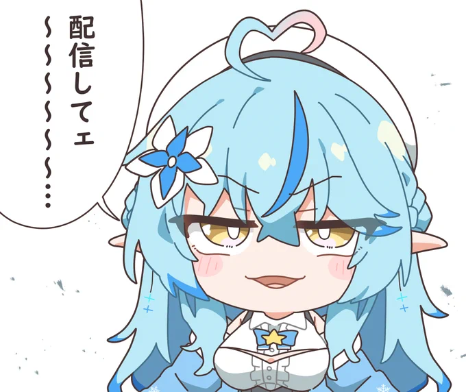 #LamyArt 雪花ラミィ復活ッッ!!!! 雪花ラミィ復活ッッ!!!!☃️