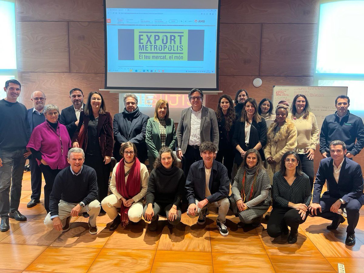 AgenciaEconAMB's tweet image. 🌍Finalitzem la 1a sessió de #networking del projecte ExportMetropolis amb èxit i continuem amb l’assessorament individualitzat a les 15 empreses participants, per aconseguir noves oportunitats en mercats internacionals #AMB