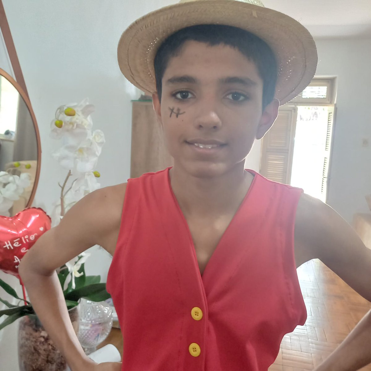 CapitaoReneT's tweet photo. eu de luffy https://t.co/I8xMCxG00z