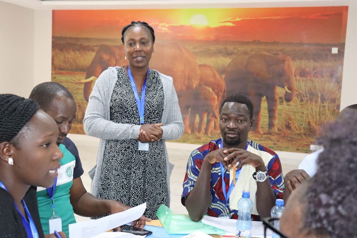 gricafrica's tweet photo. Day 3 of the workshop focused on enhancing material development skills, emphasizing the utilization of templates and illustrations to create effective teaching and learning materials. #CapacityBuilding #MaterialDevelopment #EducationWorkshop https://t.co/6GgddtDd4a