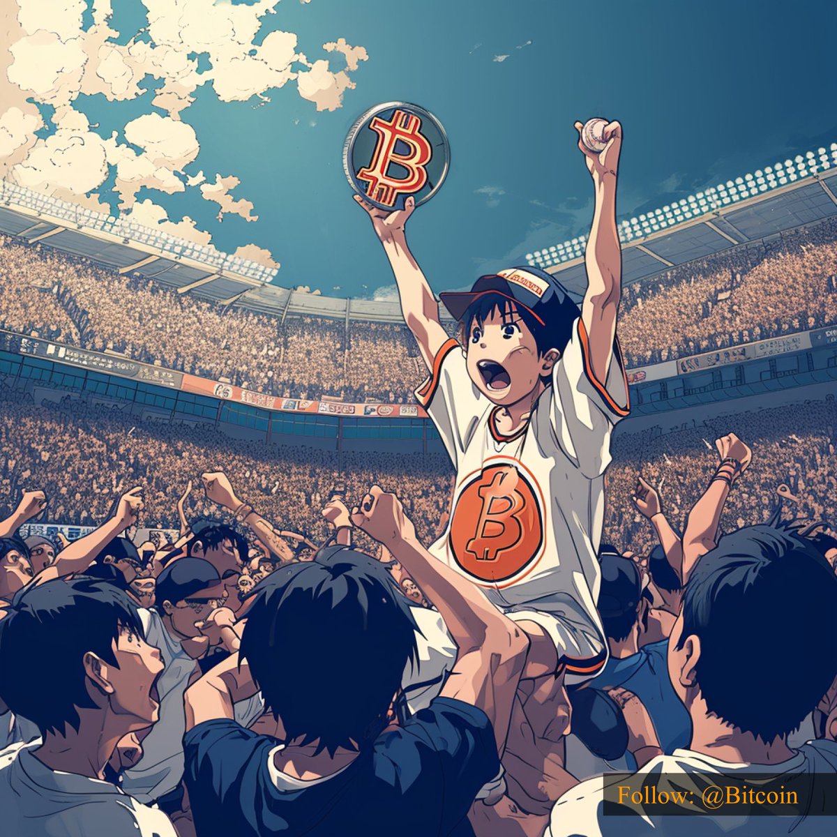 #Bitcoin: The Ultimate Game-Changer in the Financial World 💰🏏 
With Bitcoin, the rules of the game are changing, unlocking a new era of financial freedom and empowerment. 🌐 💪 #BitcoinRevolution #FinancialGameChanger