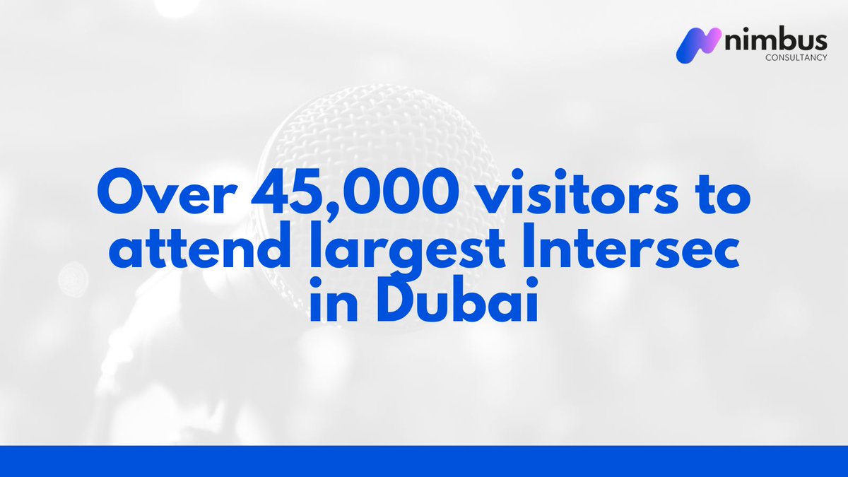 With over 45,000 global trade visitors, Intersec 2024, the premier safety, security, and fire protection trade show in Dubai, boasts 1,000 exhibitors from 60 countries, with 25% making their debut. 🌐🔒
gdnonline.com/Details/130022…