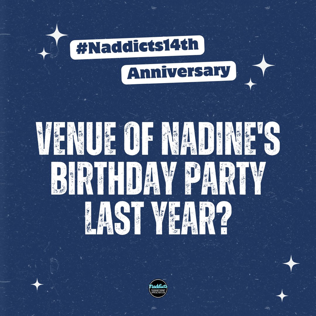 NaddictsOfc's tweet photo. 1st Question;

Venue of Nadine’s Birthday Party Last Year? 

Reply/Quote your answers with our tagline and hashtag! 

NADDICTS14TH 
#NADINENaddictsAnniversary https://t.co/scJLhZuIjV
