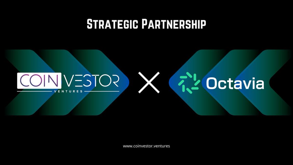 CoinvestorV's tweet image. 📣 We're proud to announce our strategic partnership with @OctaviaAI! 

🤝 Thrilled to collaborate with Octavia, crafting an intelligent Web3 assistant that aggregates models, Blockchain &amp;amp; Information APIs, and Data Sources. Together, shaping the future of crypto knowledge! 🌐🔗…