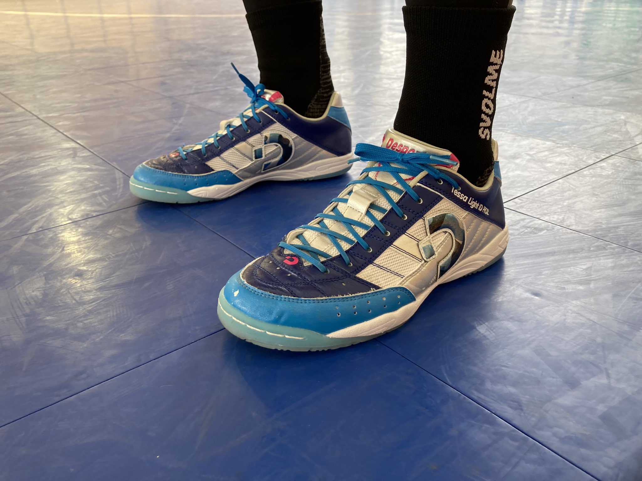 Desporte テッサライトTF PRO2 26㎝ Turf Soccer Shoes, Tessa Light TF PRO2 LTD, Blue/Blue-Camouflage