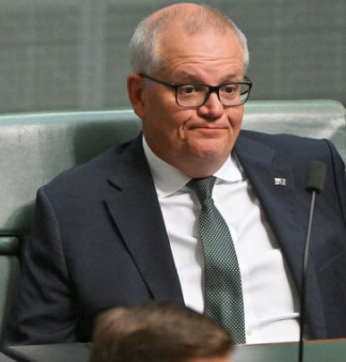 TerrySerio's tweet image. Is there anyone more repugnant than this oaf..? Aside from Dutton…  #ScottyTheCompletePsycho #LNPCorruptionParty