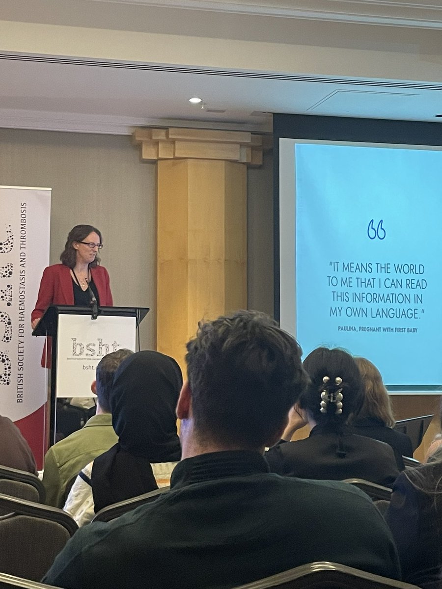 British Society for Haemostasis & Thrombosis (@britsochaemthro) on Twitter photo Excellent talk from <a href="/fniainle/">Fionnuala Ní Áinle</a> demonstrating why we need clinical trials to improve VTE diagnosis and prevention in pregnant individuals. #BSHT2024 Excellent talk from <a href="/fniainle/">Fionnuala Ní Áinle</a> demonstrating why we need clinical trials to improve VTE diagnosis and prevention in pregnant individuals. #BSHT2024