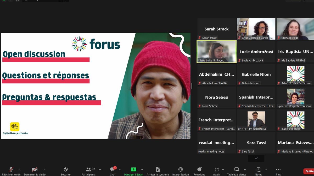 Forus_Int's tweet image. #Ongoing - Navigating a world in crisis calls for fresh perspectives. The first meeting of the Forus #MemberTalks series with @CoordiONGD presenting their Coherence Index calling for democratic, feminist, socioeconomic, and ecological approaches. 🌍✨👇indicedecoherencia.org/en/