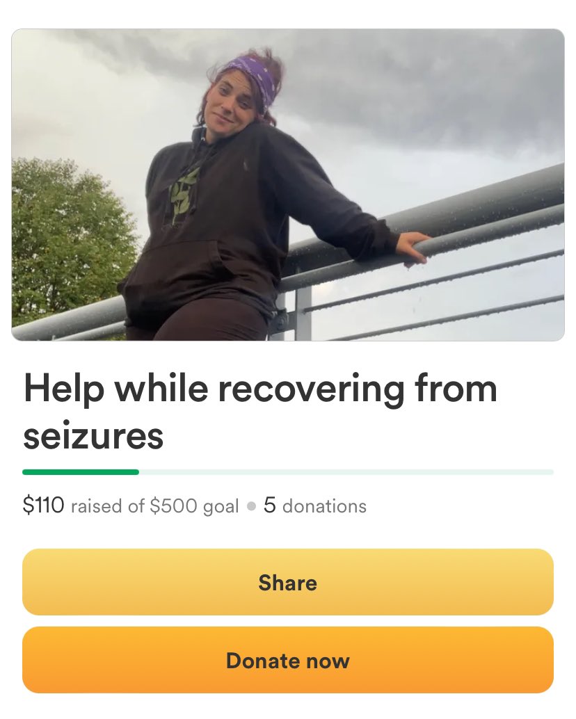 ComedyQueen22's tweet photo. Just resharing where I can. A long way to go yet. I’ve stopped posting the link due to spam. But if you’d like to help I can send the link for this. I also use cashapp and PayPal https://t.co/1DKz8reSDQ