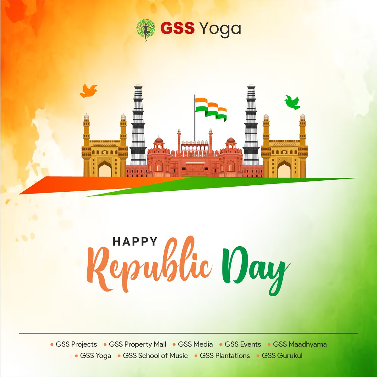 GSS_Yoga's tweet photo. Happy 75th Republic Day!

#75thRepublicDay #RepublicDay2024 #ProudIndian #JaiHind #UnityInDiversity #CelebratingFreedom #IndianRepublicDay #SaluteToTheNation #TricolorPride #PeaceAndProsperity #NationBuilding #JoyOfFreedom #IndianHeritage #RepublicDayCelebrations https://t.co/ceUEKua5jd