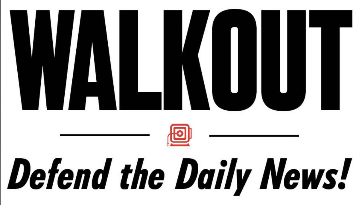 The city that never sleeps requires OT … and so much more. I’m walking out in solidarity with my union colleagues today. #defendthenews