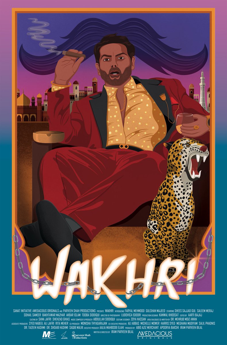 Character posters for #Wakhri feat. Faryal Mehmood as Noor &amp; Sohail Sameer as Chaudhry. Wakhri (inspired by life of Qandeel Baloch) premiered at Red Sea International Film Festival - Saudi Arabia’s first intl film festival - to rave reviews.

Catch Wakhri in local cinemas ASAP!🌟