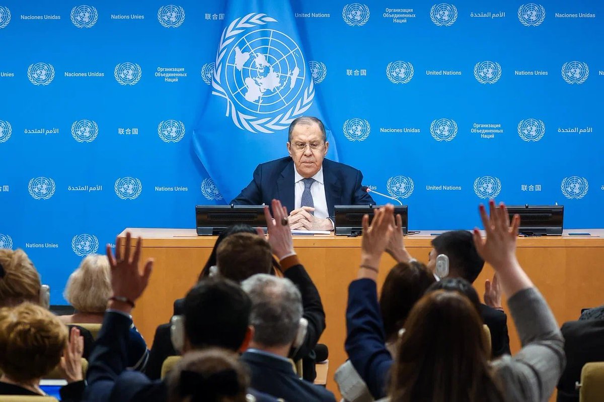 🎙 FM Sergey #Lavrov’s remarks & answers to media questions following UNSC meetings on Ukraine & the Middle East (NYC, January 24, 2024):

• #Il76
• #MiddleEast
• #Palestine #Israel
• #Ukraine
• #Russia #USA
• #NuclearSecurity
• #KoreanPeninsula

🔗 t.me/MFARussia/18835