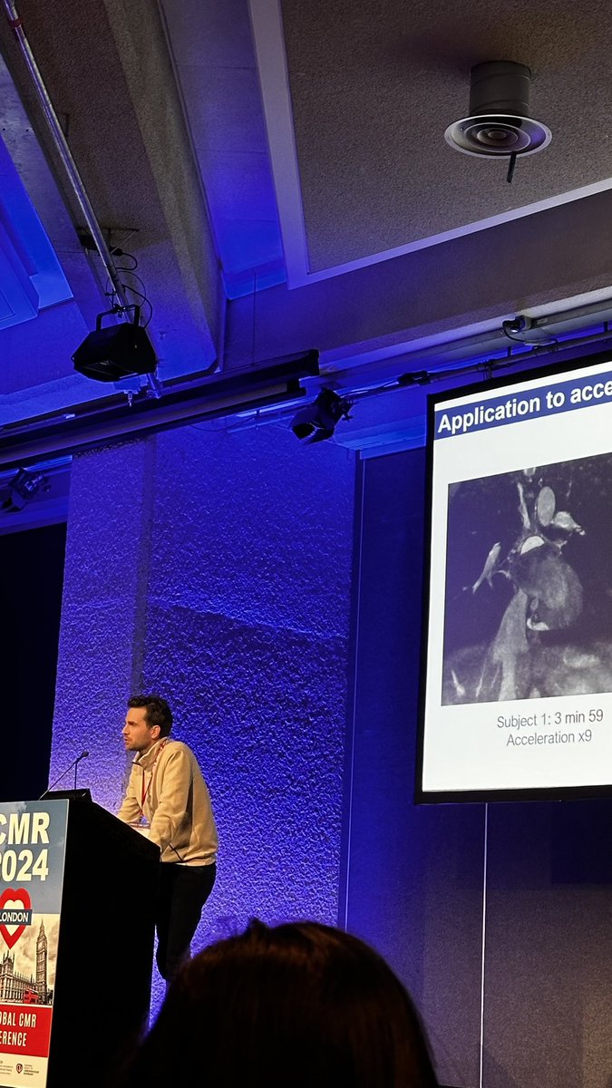 Great talk from Aurelien Bustin at #cmr2024