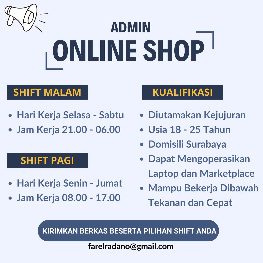 SupriyantoZach's tweet photo. Loker Surabaya baru 25 Januari 2024 https://t.co/Xm1LOyoyX9