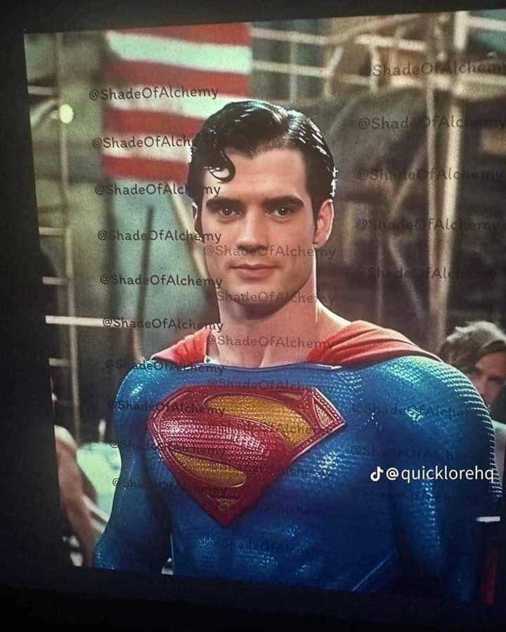 Andypromoter's tweet photo. Apparently these are leaked images of David Corenswet in Cavill’s suit doing the Superman: Legacy screen test.  
If they’re legit, he looks amazing.  Anyone confirm or deny? 🤷🏻‍♂️ #SupermanLegacy #superman #davidcorenswet #DCStudios @JamesGunn https://t.co/i0T25qTVcx