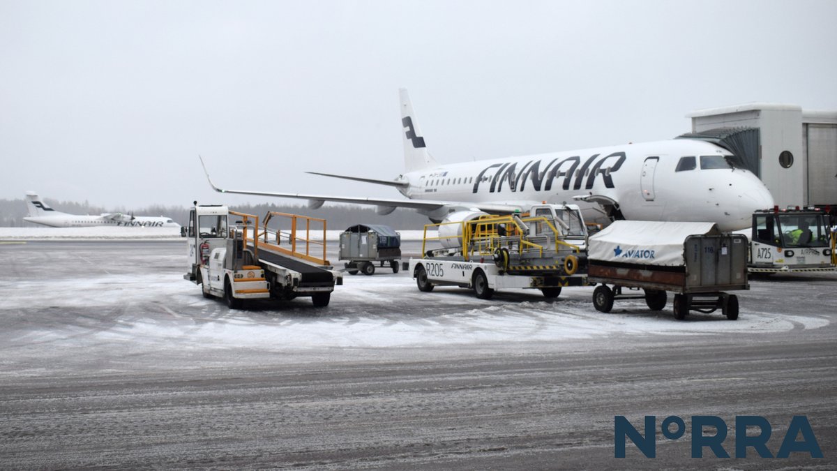 Another Thursday at Helsinki Airport. ✈️ #flynorra