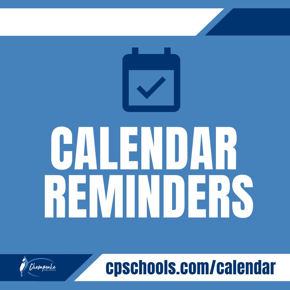 As a reminder today, January 25, 2024, is an early release day for all schools. 📅 In addition, Friday, January 26, 2024, and Monday, January 29, 2024, are Teacher Workdays. Click here to view our full calendar: cpschools.com/calendar