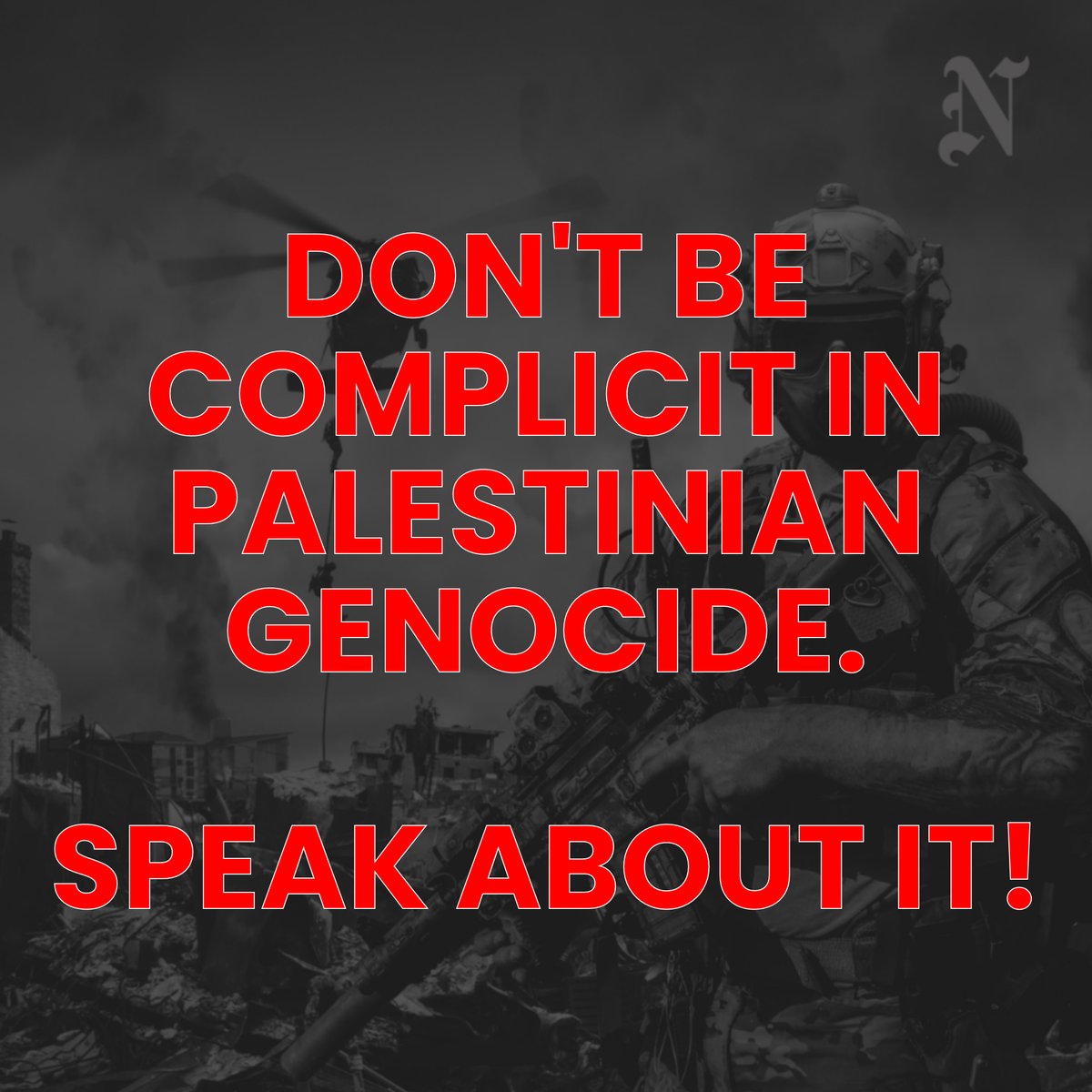 <a href="/ShaykhSulaiman/">Sulaiman Ahmed</a> Silence is not golden.