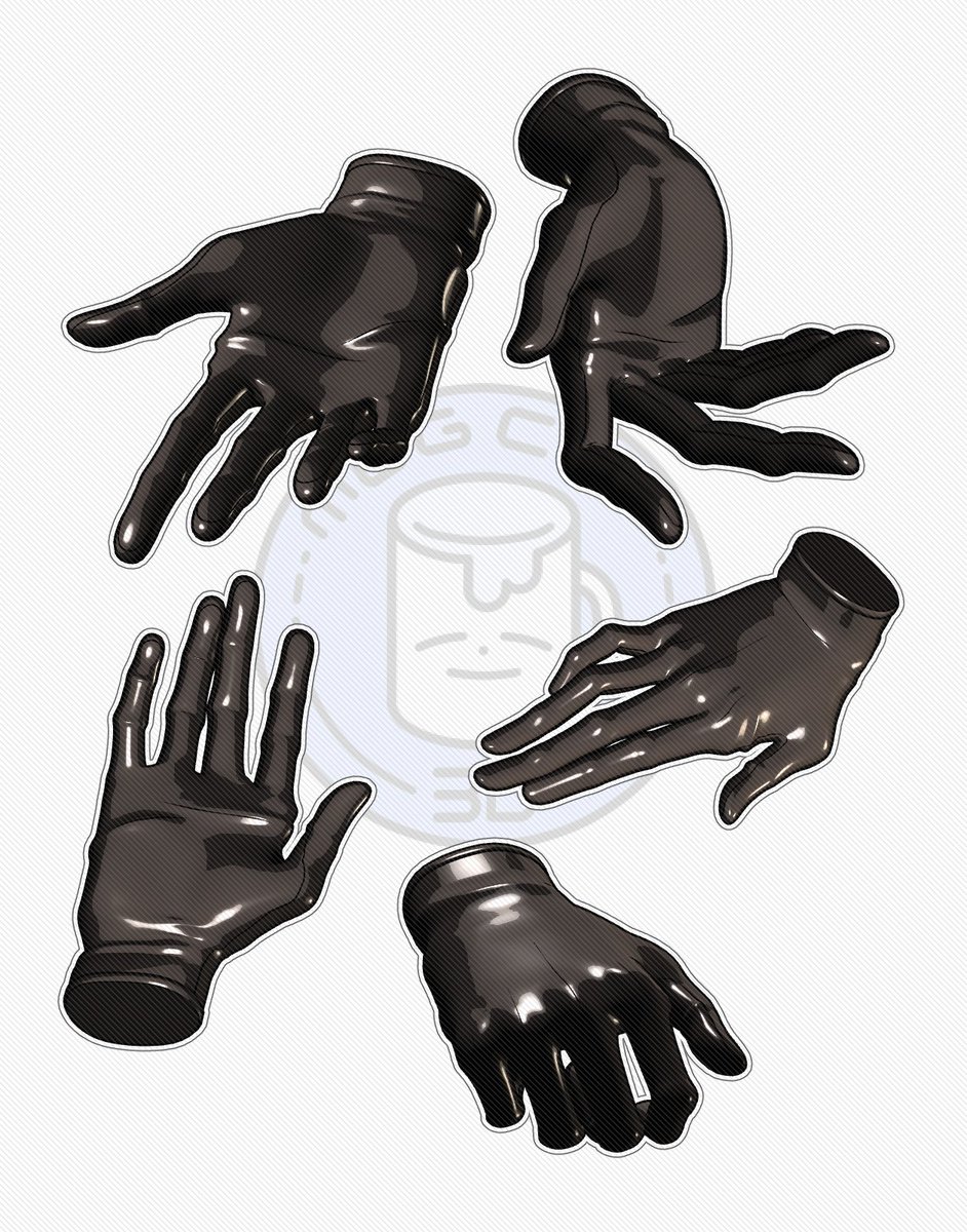 갑옷 펀딩 풀세트 특전
라인이 예쁜 3D 장갑 손✨

내일 모레면 펀딩 오픈이네요..! 
아직 공개가 되지 않은 소재들도
꼼꼼히 제작해 들고 올 테니 기대해주세요😊💙🩵