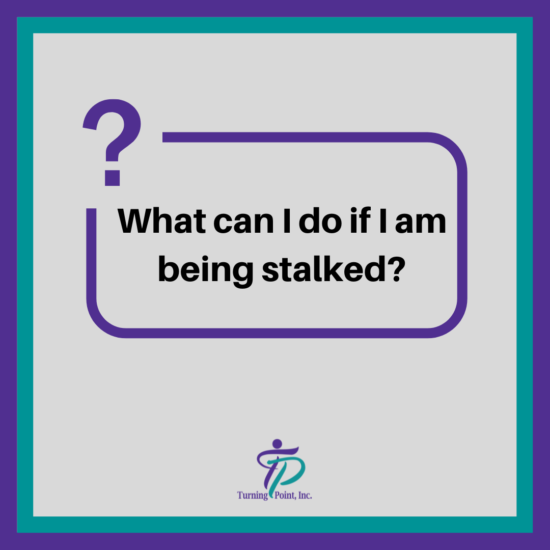 TurningPointMac's tweet image. If you are being stalked, one option that you might consider is filing a Personal Protection Order (PPO).  Turning Point has advocates that are available to assist survivors of stalking with the necessary forms and e-filing, as well as providing resources and discuss safety.