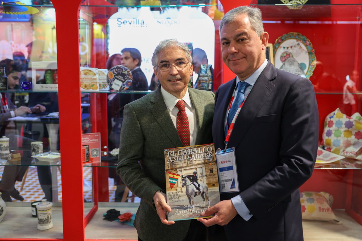 jlsanzalcalde's tweet image. Del 2 al 6 de octubre, Sevilla volverá a ser sede de la Gran Semana Anglo-Árabe en el @ParqueAlamillo

Un evento hípico 🏇de primer nivel internacional que hemos presentado en #FITUR2024 

Más de 30.000 visitantes del sector volverán a la ciudad para vivir la única competición…