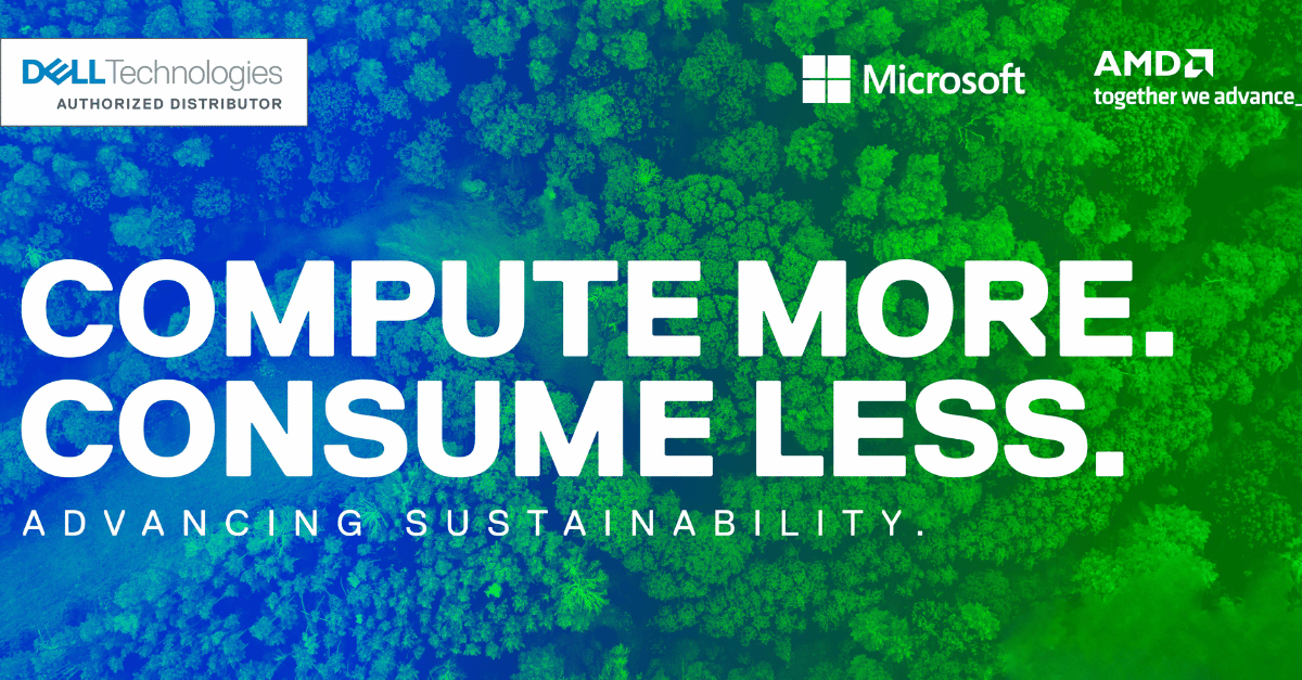 ExertisIreland's tweet image. Together Dell Technologies and AMD aim to enhance the sustainability of your data center by optimizing power usage, energy efficiency, cooling and thermals, rack space, and performance per watt. For more information, please visit eu1.hubs.ly/H079ZYH0. #ComputeMoreConsumeLess🌿