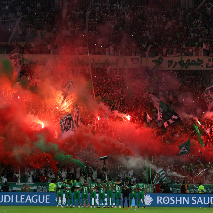 GoalSA's tweet photo. "جماهير الأهلي هي الأقوى في السعودية" 🔝 🔥

وش رأيك في هذه الجملة؟ 🤔 https://t.co/6fDCd48fGR