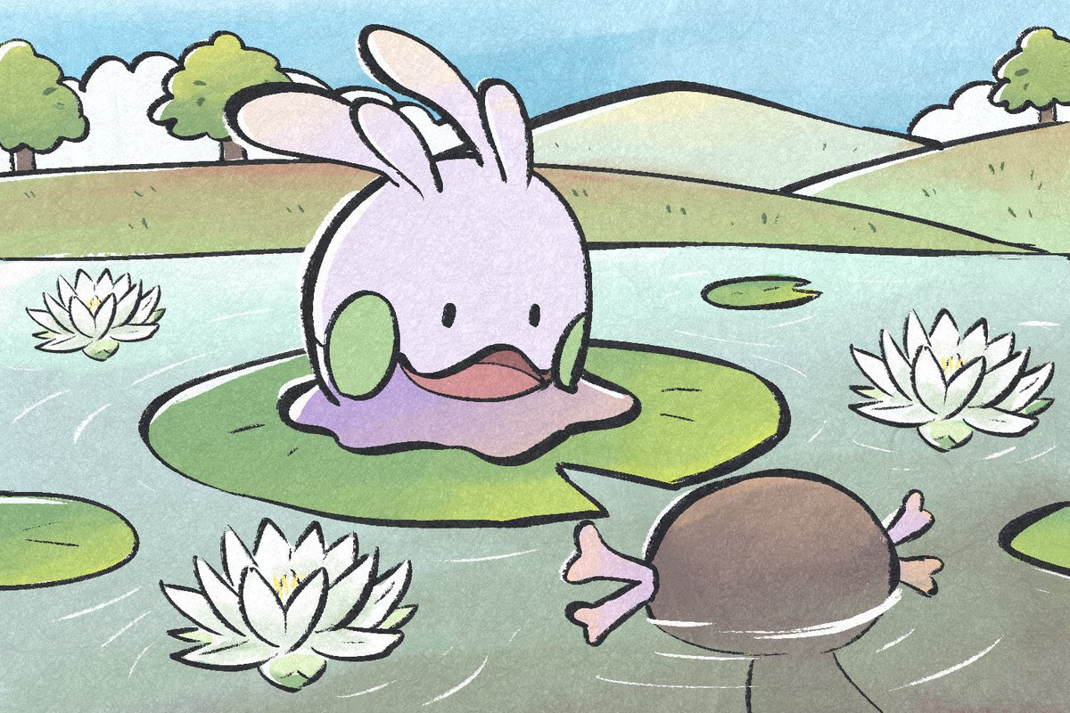 no humans tongue pokemon (creature) solo rock grass fangs  illustration images