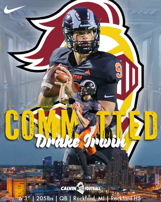 I’m excited to announce my commitment to Calvin university to continue my academic and athletic career! Go Knights! ⚔️<a href="/CoachBenDixon/">Ben Dixon</a> <a href="/CoachTrentFigg/">Trent Figg</a>
