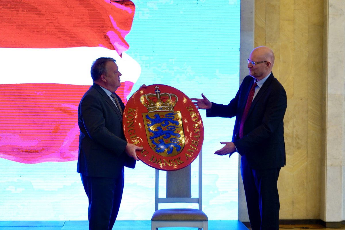 DK FM @larsloekke: ”I have just opened Denmark’s new embassy in the Republic of Moldova. The embassy is a testament to the growing partnership between Denmark and Moldova. Will give us an even better platform for assisting Moldova on the path towards EU membership.”