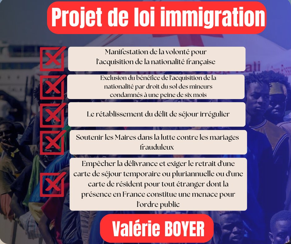 Alors que j'avais fait voter 10 mesures majeures sur le #PJLImmigration, le Conseil constitutionnel censure 5 mesures qui aillaient pourtant dans le sens de l'intérêt des Français. Nationalité, mineurs isolés, mariages frauduleux, délit de séjour irrégulier... il y a urgence !